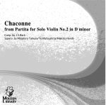 画像1: 【アルトサックス】Chaconne(シャコンヌ) from Partita for Solo Violin〈サックスソロ楽譜〉 (1)